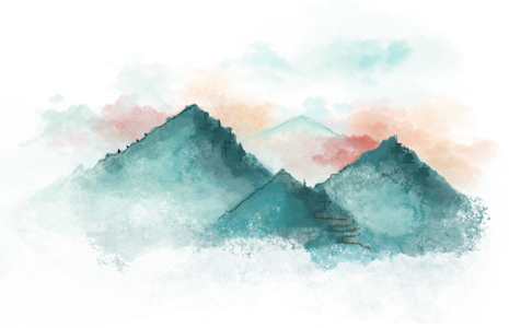 The valleys of difficulty and the peaks of enlightenment.