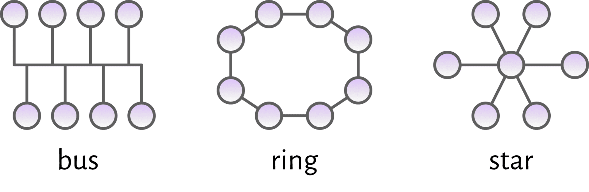 Basic network topologies